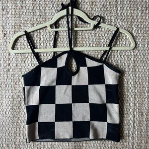 Source Unknown Checkered Tank